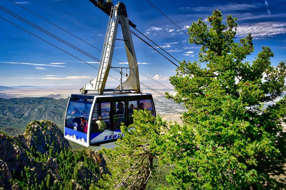 Sandia Peak Tramway, New Mexico, USA